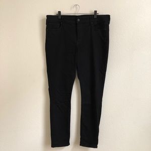 EXPRESS Mid Rise Black Jean Stretch Leggings